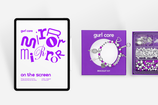 gurl core™ digital journal + bracelet kit